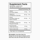 BT Ingredients & Supplement Facts